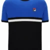 Randy Rib T-Shirt mit Kontraststreifen