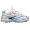 Ray Prism Retro-Laufschuhe Weiß/Blau