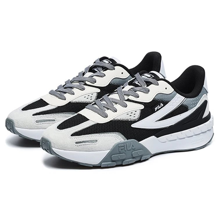 RENNO Classics Sneaker „Weiß Grau Schwarz“