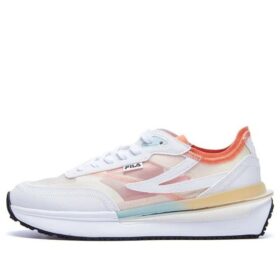 RENNO Classics Sneaker „Weiß-Orange“