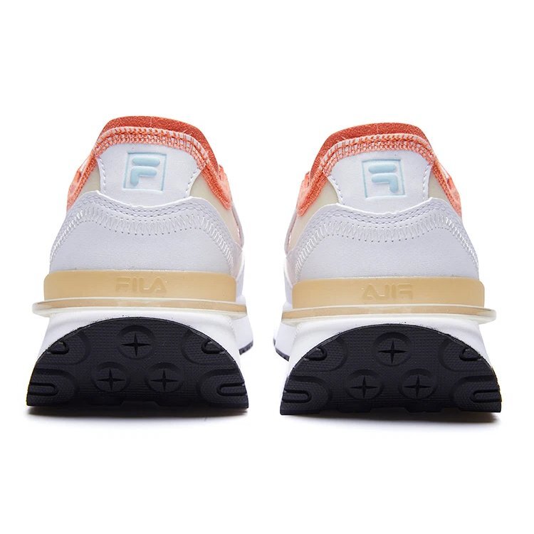 RENNO Classics Sneaker „Weiß-Orange“