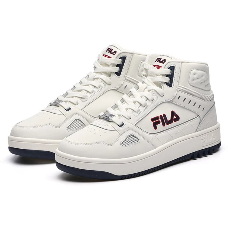 Retro-High-Top-Basketballschuhe „Weiß“