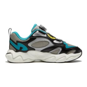 Retro-Laufschuhe „Grey Black Blue“