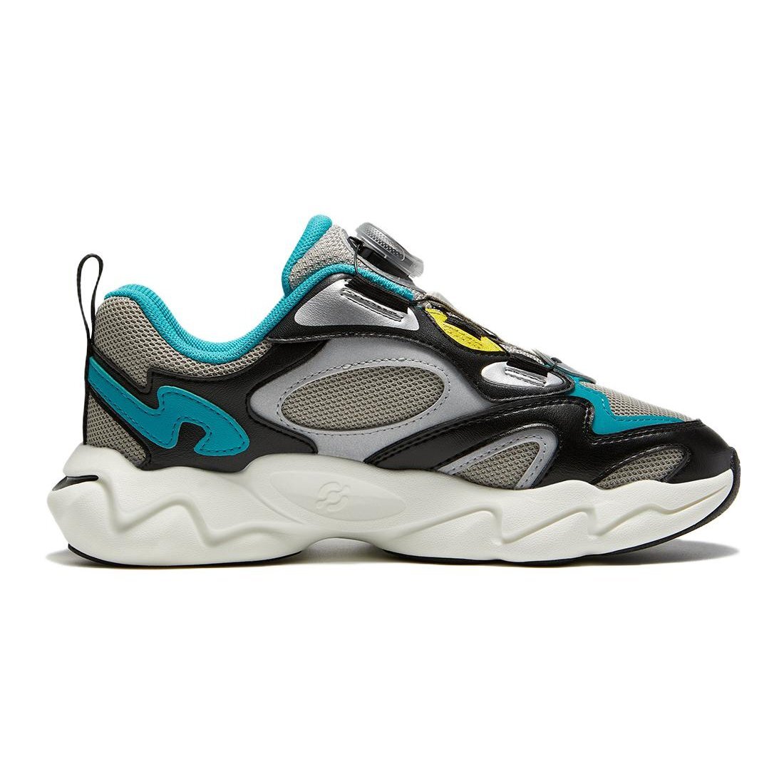 Retro-Laufschuhe „Grey Black Blue“