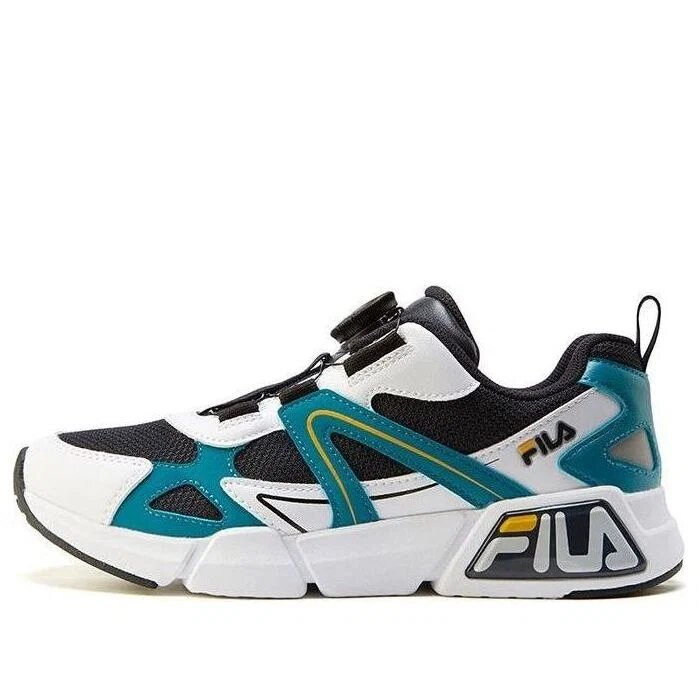 Retro-Sportschuhe „Schwarz-Weiß-Blau“