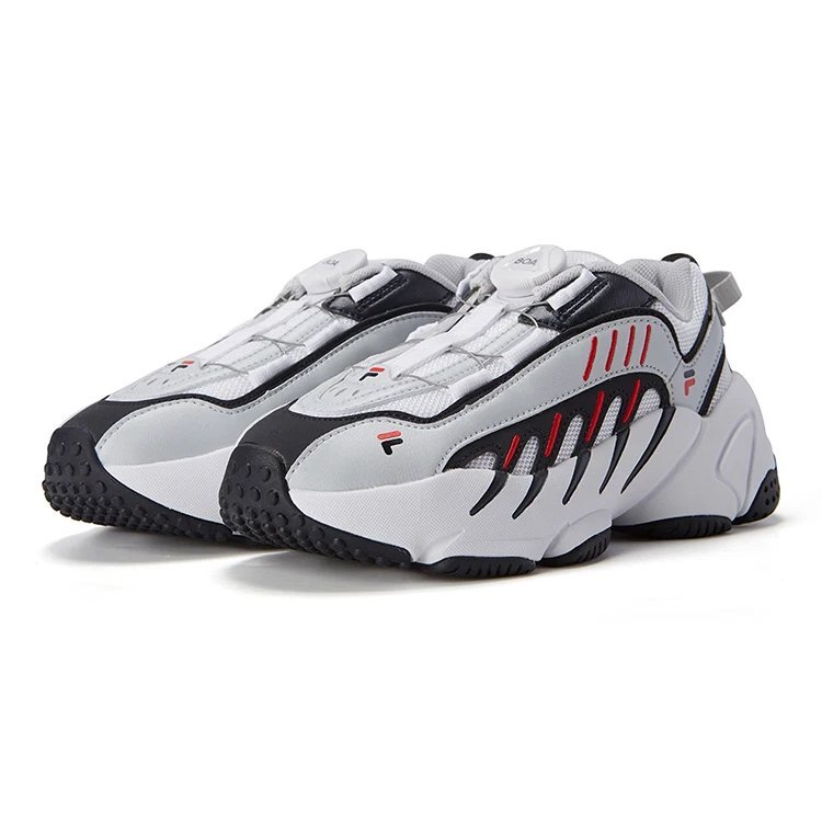 Retro-Sportschuhe „White Blue“