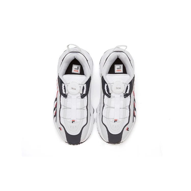 Retro-Sportschuhe „White Blue“
