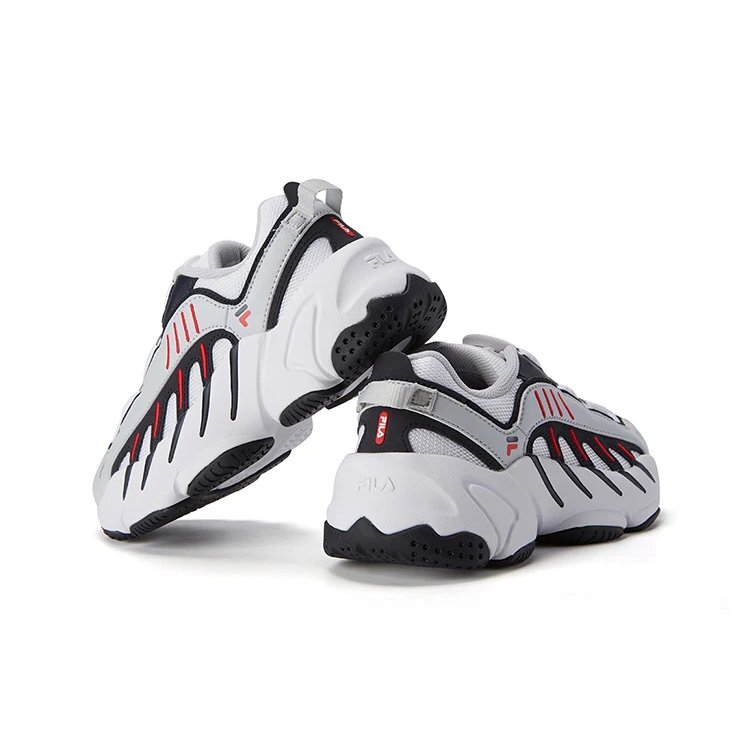 Retro-Sportschuhe „White Blue“