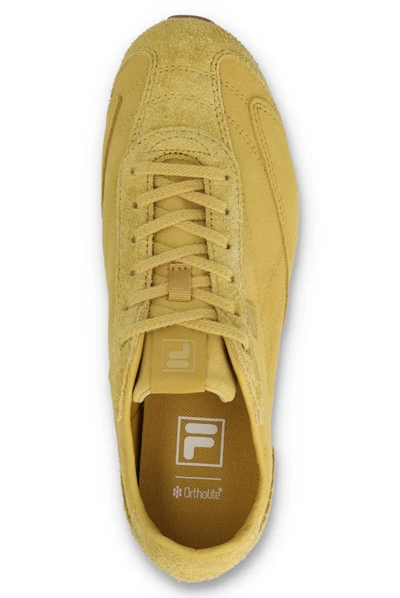 Ritmo-Sneaker für Damen aus gelbem Wildleder
