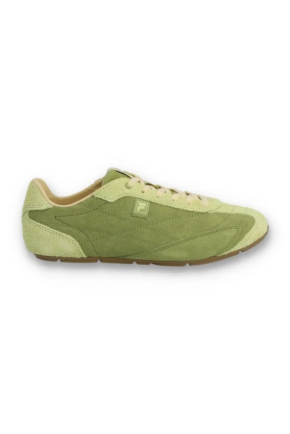 Ritmo-Sneaker für Damen aus grünem Wildleder