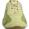 Ritmo-Sneaker für Damen aus grünem Wildleder
