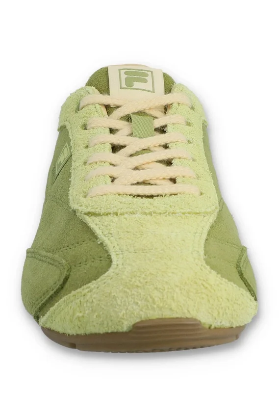Ritmo-Sneaker für Damen aus grünem Wildleder