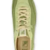 Ritmo-Sneaker für Damen aus grünem Wildleder