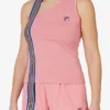 Rosa asymmetrisches Tanktop