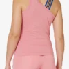 Rosa asymmetrisches Tanktop