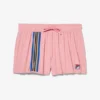 Rosa Shorts mit Banddetails