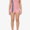 Rosa Shorts mit Banddetails