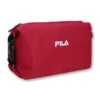 Rote Kosmetiktasche mit Logo