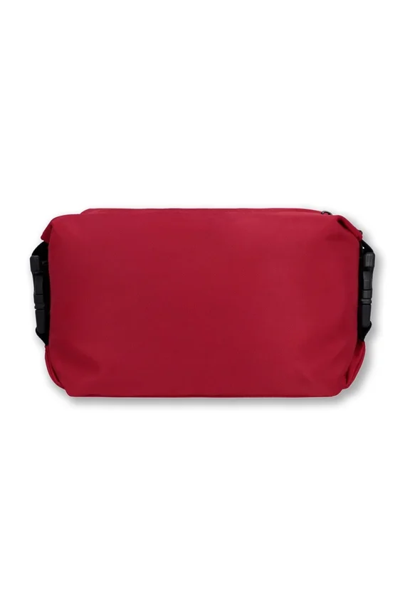 Rote Kosmetiktasche mit Logo