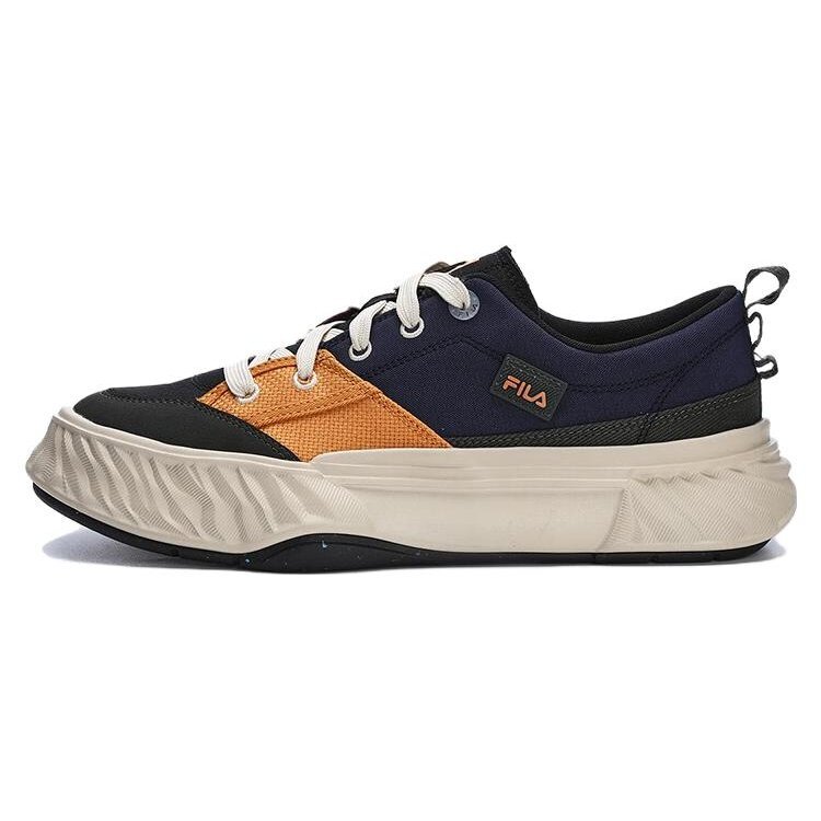 Rutschfeste, strapazierfähige Low-Top-Schuhe aus Canvas „Blau, Grün, Orange“