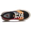 Rutschfeste, strapazierfähige Low-Top-Schuhe aus Canvas „Blau, Grün, Orange“