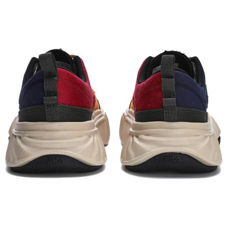 Rutschfeste, strapazierfähige Low-Top-Schuhe aus Canvas „Blau, Grün, Orange“