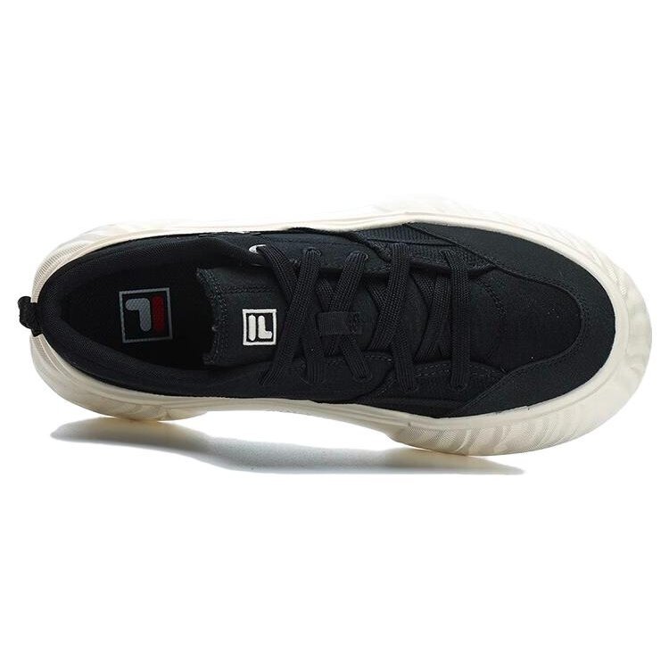 Rutschfeste, strapazierfähige Low-Top-Schuhe aus Canvas „Schwarz-Weiß“