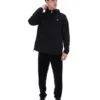 Schwarze Bunny-Leichtjacke