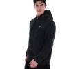 Schwarze Bunny-Leichtjacke