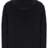 Schwarze Bunny-Leichtjacke