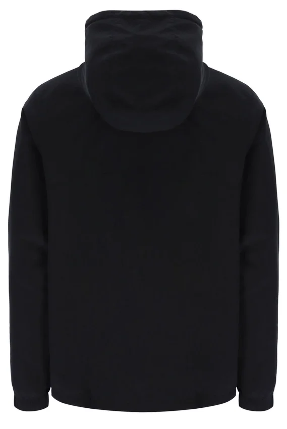 Schwarze Bunny-Leichtjacke