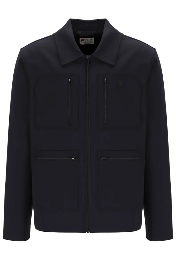 Schwarze Casa 4-Pocket-Tour-Jacke