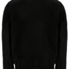 Schwarze „Dean“-Jacke aus Kunstwildleder mit durchgehendem Reißverschluss