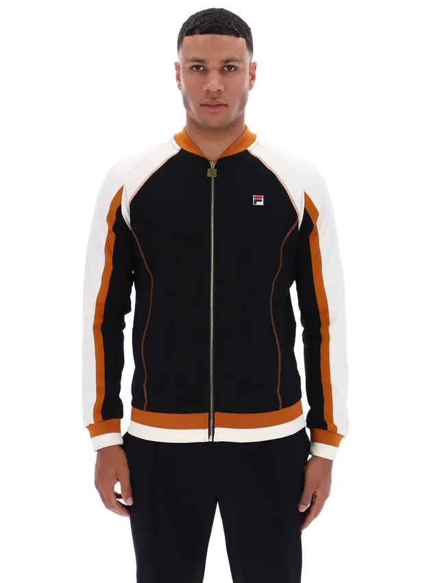 Schwarze Eliot-Trainingsjacke