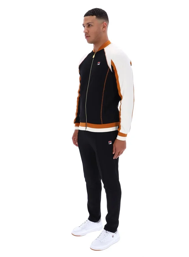 Schwarze Eliot-Trainingsjacke