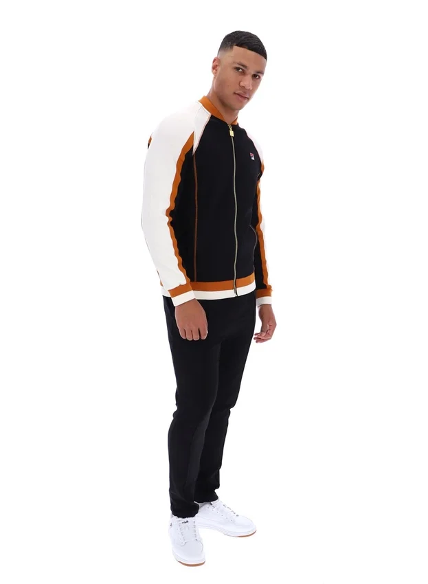 Schwarze Eliot-Trainingsjacke