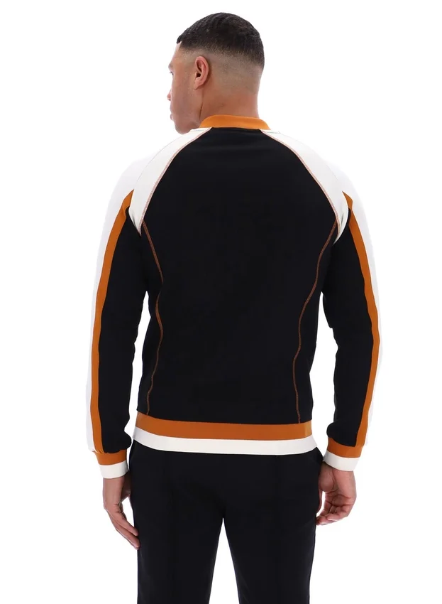 Schwarze Eliot-Trainingsjacke