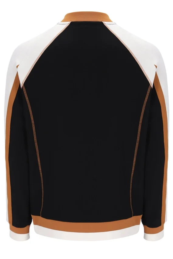 Schwarze Eliot-Trainingsjacke
