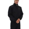 Schwarze Etton-Bomberjacke