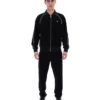 Schwarze Fella-Veloursjacke
