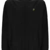Schwarze Ian-Jacke mit durchgehendem Reißverschluss