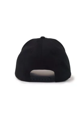 Schwarze Illa Snapback-Baseballkappe
