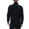 Schwarze Keith Trainingsjacke mit Kontrastnähten
