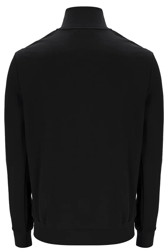 Schwarze Keith Trainingsjacke mit Kontrastnähten