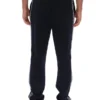 Schwarze Layton-Hose mit geradem Bein und Banddetail