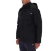 Schwarze Liam Cargo-Wattjacke