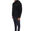 Schwarze Liam Cargo-Wattjacke