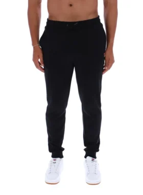 Schwarze Lonny-Jogginghose mit Kordelzug
