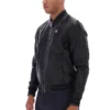 Schwarze Malyk Archive Influence Kunstlederjacke
