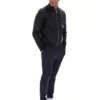 Schwarze Malyk Archive Influence Kunstlederjacke
